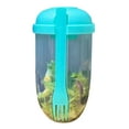thumbnail image 1 of Pebbuoy Salad Cup with Lid And Fork Leak-Proof Salad Shaker Large Capacity Fruit Vegetable Container for Home Travel, 1 of 7