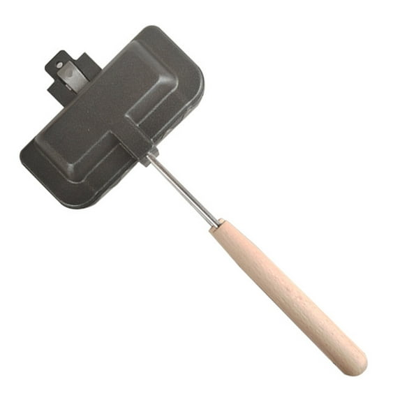 Pebbuoy Sandwich Maker Nonstick Grill Pan for Breakfast Hot Dog Toaster Grilled Cheese Maker Omelets Toast Baking Pan for Camping Dorms Offices