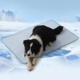 thumbnail image 1 of Pebbuoy Self Cooling Pet Ice Pad Soft Washable Dog Mat with 3D Massage Bumps Scratch-resistant Summer Cooling Blanket, 1 of 8