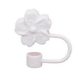 thumbnail image 1 of Pebbuoy Silicone Flower Straw Cap 10mm Diameter Cute Straw Topper Dust-Proof Drinking Straw Covers Cap Reusable Straw Tips Lids Gift for Party Decor, 1 of 7