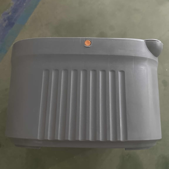 Pebbuoy Spin Mop with Bucket 360 Degree Rotatable Self Wash Square Mop Clean/Dirty Water Separation System Adjustable Handle Mops for Wet And Dry Dual-use