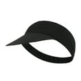 thumbnail image 1 of Pebbuoy Sunscreen Visor Hat Wide Brim Breathable UV Protection Empty Top Sun Cap for Women Men, 1 of 6