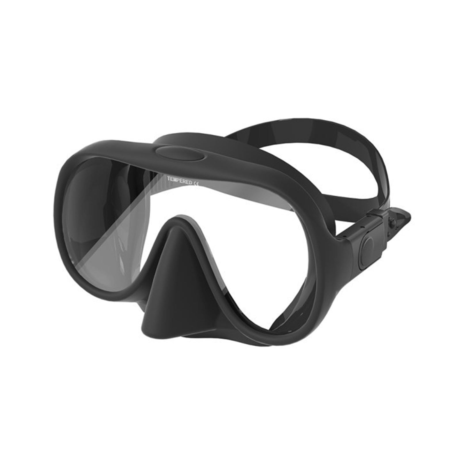 Cressi Adult Swimming Goggles With Flat Lenses - Natural Vision, Anti-Fog, UV Protection, Made In Italy
