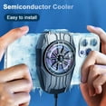 thumbnail image 1 of Pebbuoy Universal Mobile Phone Cooler Fan Ultra-quiet Low Noise Simple Installation Cellphone Semiconductor Radiator, 1 of 8