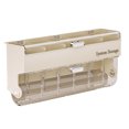 thumbnail image 1 of Pebbuoy Wall Storage Box Punch-free Self-adhesive Great Stickiness Anti-slip Multi Compartments Classification Storage Cosmetic Socks Underpants Container Bathroom Storage Case, 1 of 6