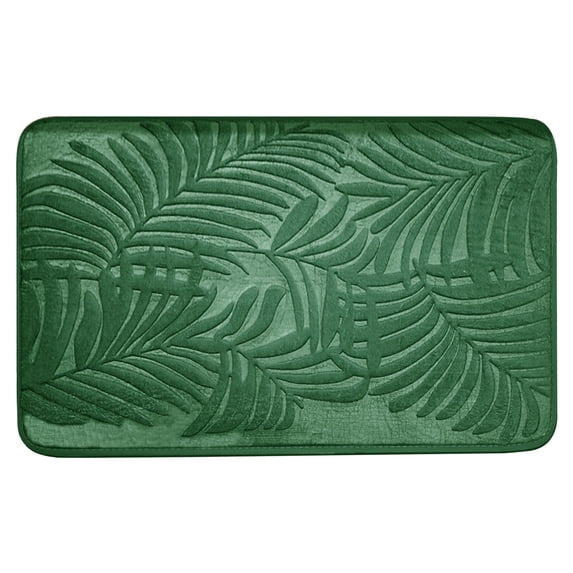 Pebbuoy Waterproof Doormat Indoor Outdoor Floor Mat Super Soft Wear Resistant Moisture-absorbing Non Slip Easy Clean Patio Entrance Mat