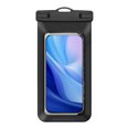thumbnail image 1 of Pebbuoy Waterproof Phone Pouch Cell Phone Dry Bag Large Capacity Transparent Underwater Cellphone Protector Storage Bag, 1 of 7