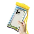 thumbnail image 1 of Pebbuoy Waterproof Phone Pouch with Lanyard Touchscreen Clear Leakproof PVC Universal Beach Kayaking Swimming Floating Cell Phone Dry Bag Case Protector, 1 of 7