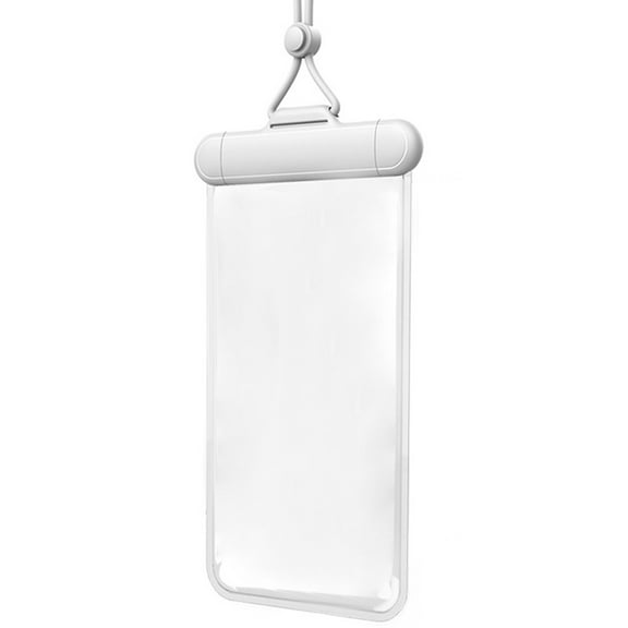 Pebbuoy Waterproof Phone Pouch with Lanyard Touchscreen Clear Leakproof Universal Beach Kayaking Swimming Floating Cell Phone Dry Bag Case Protector