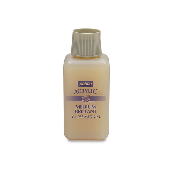 Pebeo Acrylic Medium - Gloss, 250 ml bottle