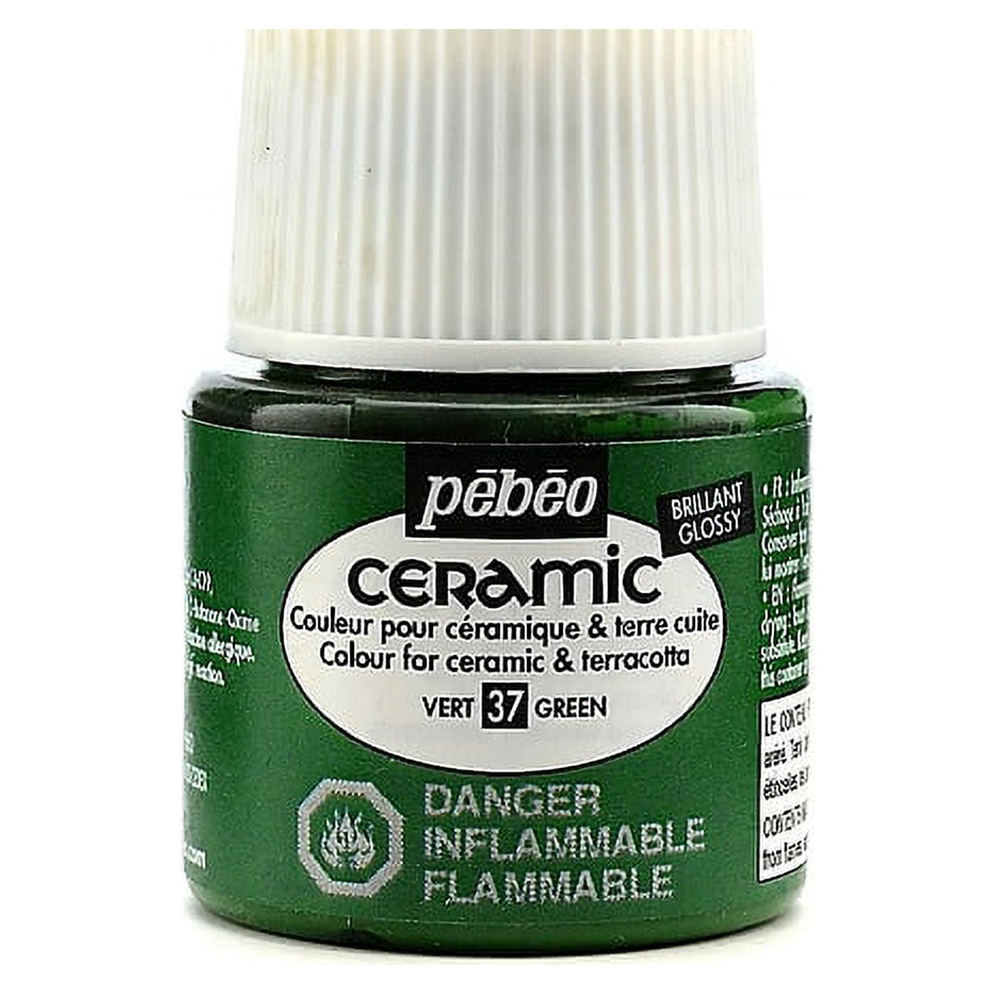 Pebeo Ceramic Air Dry China Paint Green 45 Ml [Pack Of 3]