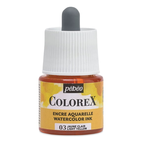 Pebeo Colorex Inks - Light Yellow, 45 ml