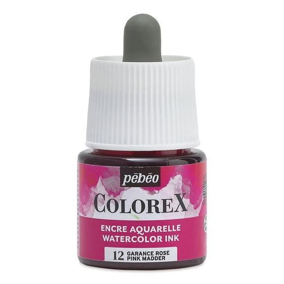 Pebeo Colorex Inks - Pink Madder, 45 ml