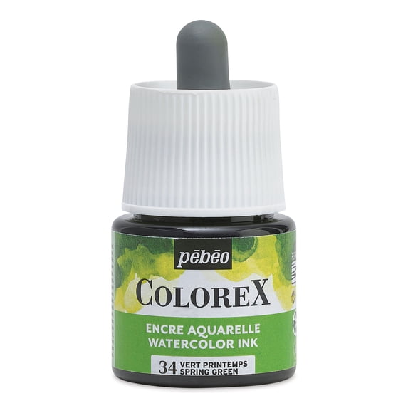 Pebeo Colorex Inks - Spring Green, 45 ml