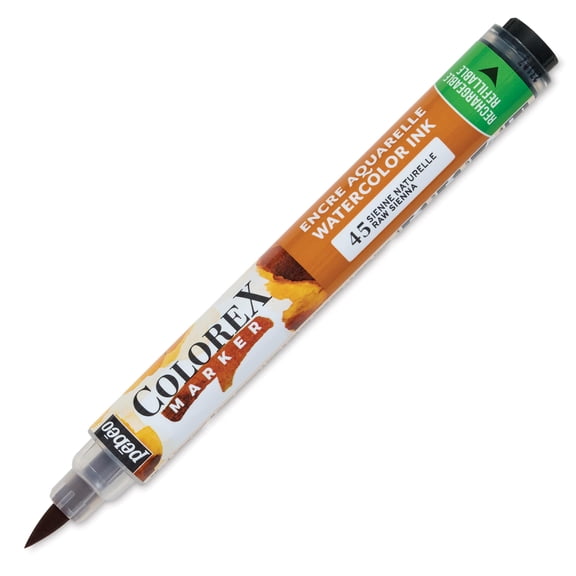 Pebeo Colorex Refillable Marker - Raw Sienna