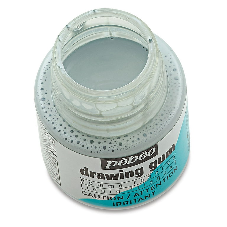 Pebeo Liquid Latex Masking Fluid Drawing Gum, 45ml/1.52oz Bottle