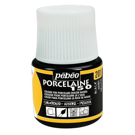 Pebeo Porcelaine 150 Paint, 45ml, Chalkboard