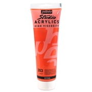 Pebeo Studio Acrylic, 100ml, Iridescent Orange Yellow
