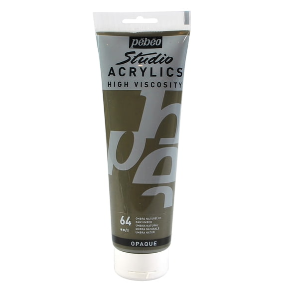Pebeo Studio Acrylic, 250ml, Raw Umber