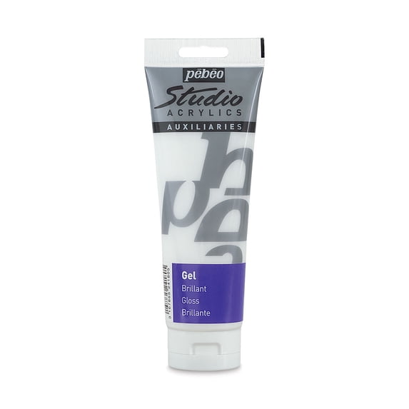 Pebeo Studio Gel Medium - Gloss Gel, 250 ml jar