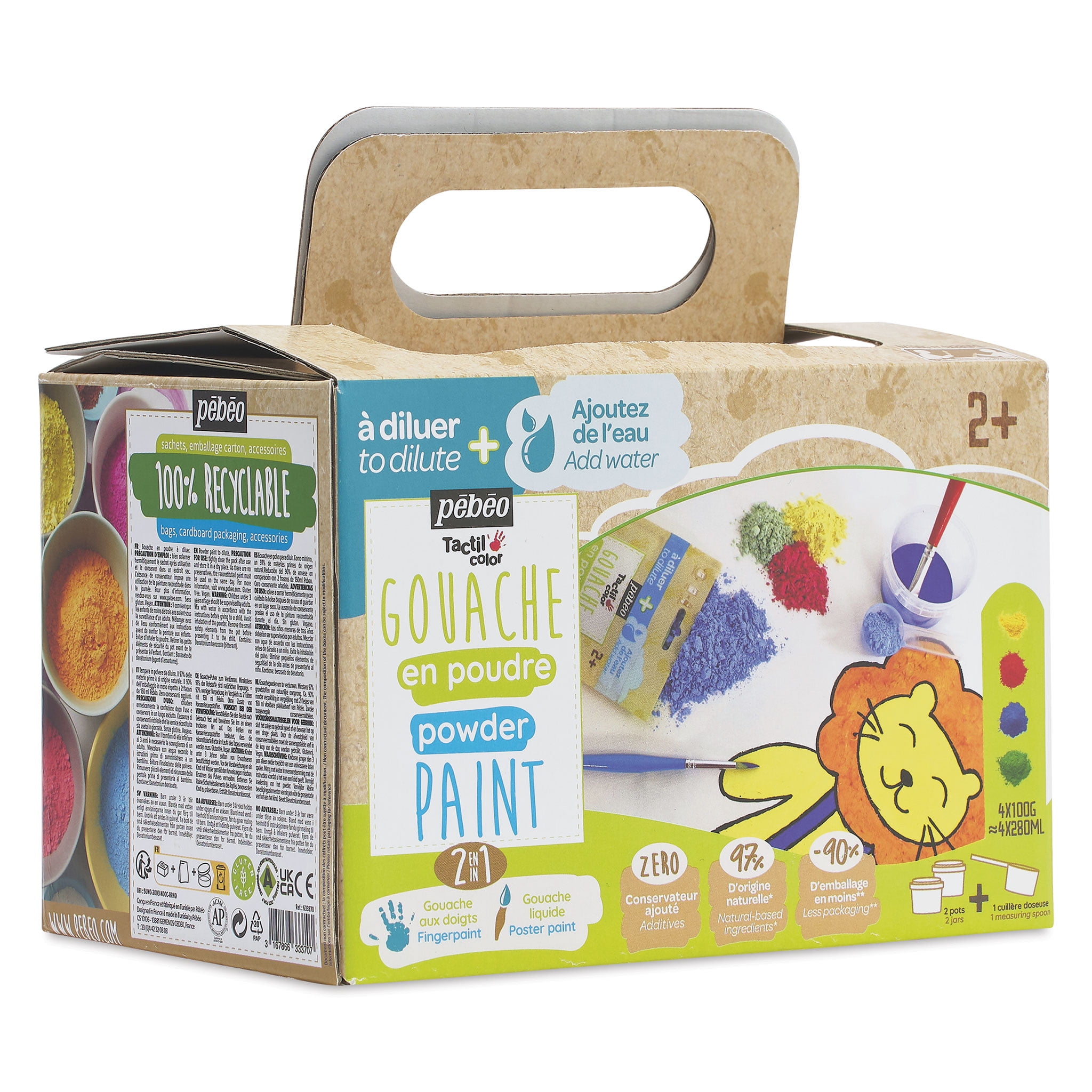 Kit Découverte Tactil Color 12 Tubes 20 Ml - Pébéo