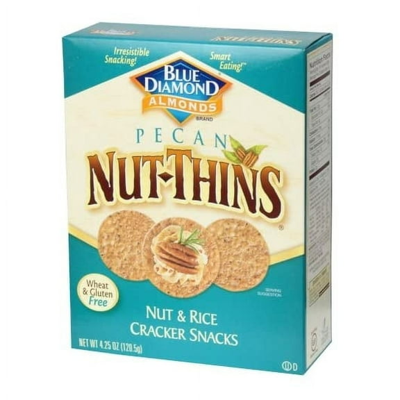 Pecan Nut-Thin Crackers (12 Boxes of 4.25oz)