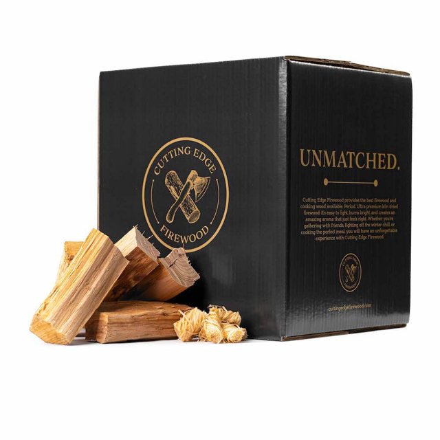 Pecan Premium 8 in. BBQ Smoking Cooking Wood Splits for Smoking