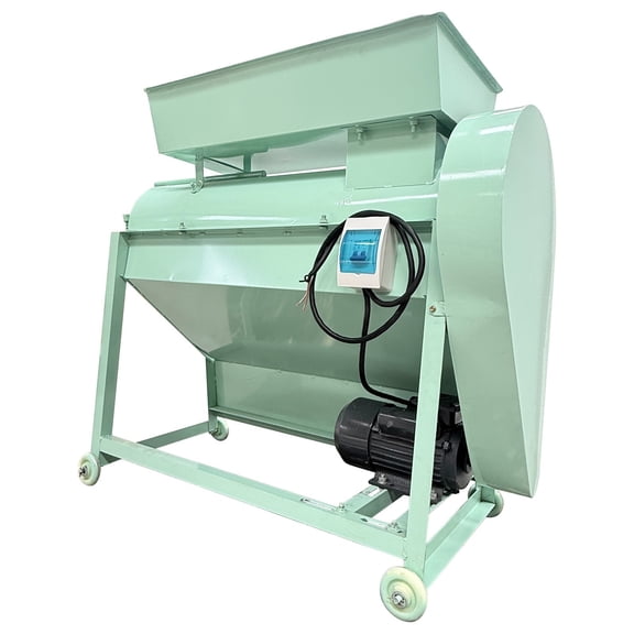 Pecan Shelling Machine Pecan Peeling Machine 220V 1-Phase Fresh Pecan Walnut Husk Remover
