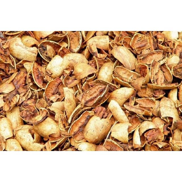 Pecan Shells Burlap Bag