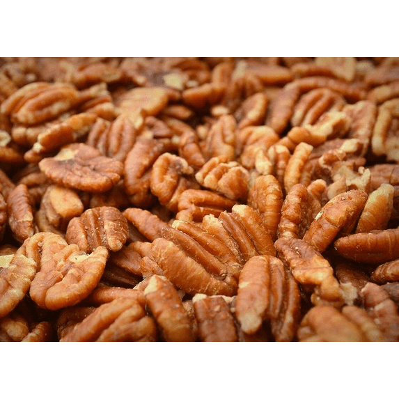 Pecan Shop Unsprayed Sprouted 1lb Raw Unsalted Texas Native Pecans