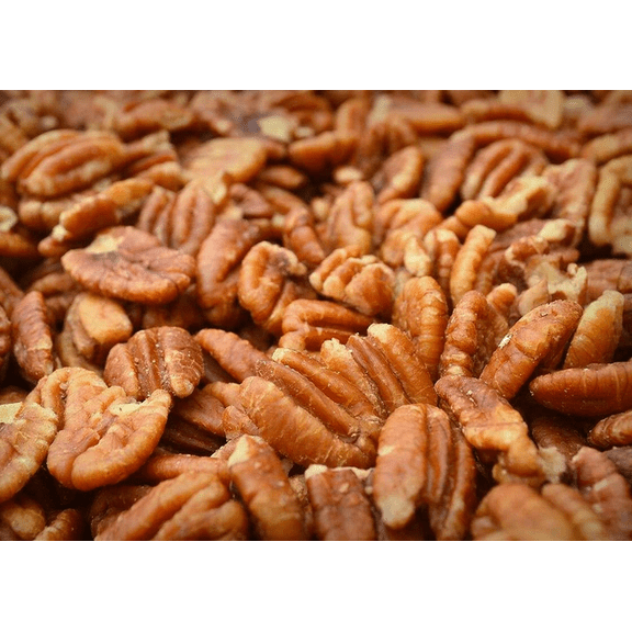 Pecan Shop Unsprayed Sprouted 1lb Raw Unsalted Texas Native Pecans