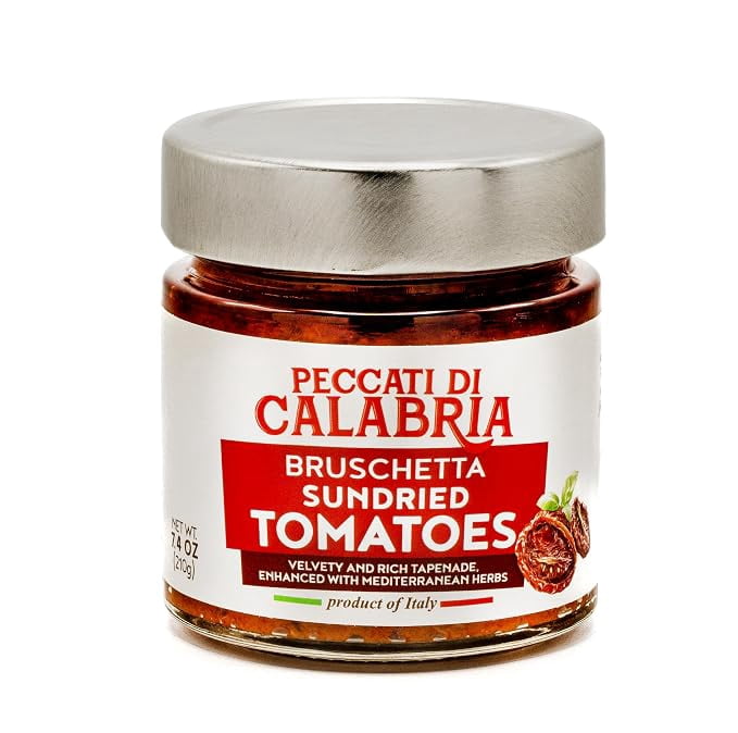 Peccati di Calabria Sundried Tomato Bruschetta Spread 7.4 oz (210g)