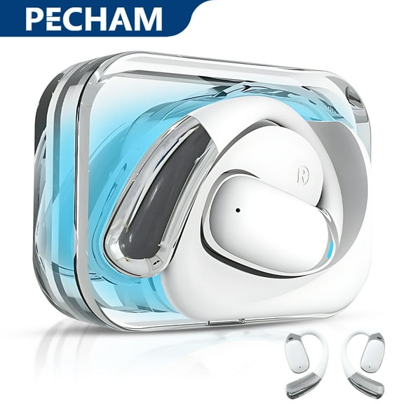 Pecham AI Language Translation Earbuds, 3-in-1 Real-Time AI Translator Earbuds for 144 Languages, Wireless Bluetooth Headphones Translator Compatible with iOS & Android for Travel, Business, Leaning
