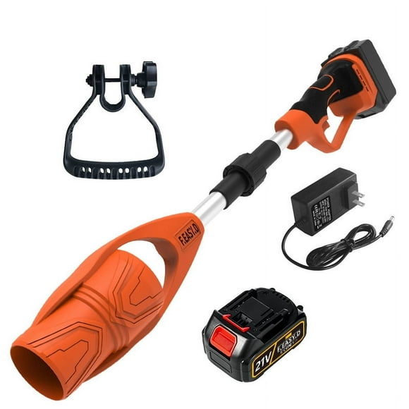 Pecham Cordless Leaf Blower 21V, Electric Leaf Blower with 3000mAh Battery for Lawn Care, 320CFM 150MPH Battery Powered Leaf Blower