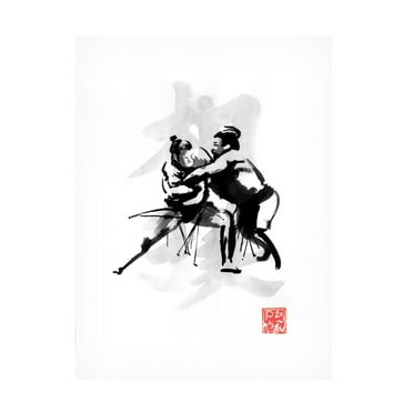 Pechane 'Sumotori' Canvas Art