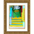 thumbnail image 1 of Peck, Gail 13x18 Gold Ornate Wood Framed with Double Matting Museum Art Print Titled - Cocktail House, 1 of 4