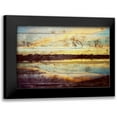 thumbnail image 1 of Peck, Gail 14x11 Black Modern Framed Museum Art Print Titled - Sunset Lake Wood, 1 of 5