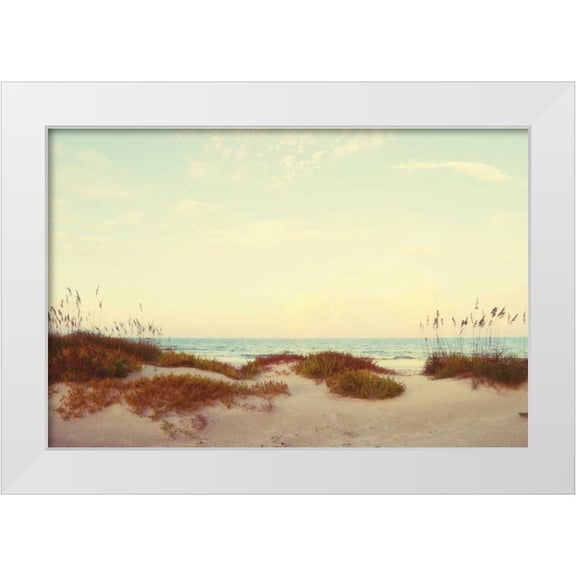 Peck, Gail 14x11 White Modern Wood Framed Museum Art Print Titled - Sandy Path II