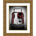 thumbnail image 1 of Peck, Gail 14x18 Gold Ornate Wood Framed with Double Matting Museum Art Print Titled - Red Movie Camera with Border, 1 of 4