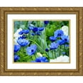 thumbnail image 1 of Peck, Gail 18x15 Gold Ornate Wood Framed with Double Matting Museum Art Print Titled - Vibrant Blue Hues, 1 of 4