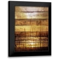 thumbnail image 1 of Peck, Gail 19x24 Black Modern Framed Museum Art Print Titled - By The Grass Sunset Wood, 1 of 5