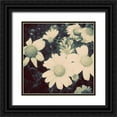 thumbnail image 1 of Peck, Gail 20x20 Black Ornate Wood Framed with Double Matting Museum Art Print Titled - Fragile Daisies II, 1 of 4