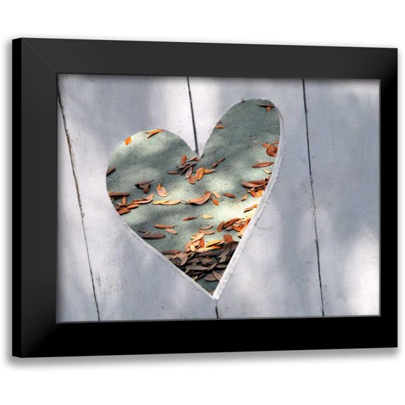 Peck, Gail 24x19 Black Modern Framed Museum Art Print Titled - Heart Full of Love