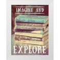thumbnail image 1 of Peck, Gail 25x32 White Modern Wood Framed Museum Art Print Titled - Explore Books, 1 of 4