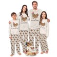 thumbnail image 1 of Peck The Halls Chicken Christmas Pajamas For Family And Dog, Santa Chicken Holiday PJs, Plus Sizes, With Pockets, 1 of 7