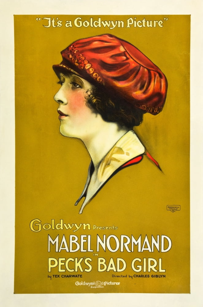 PeckS Bad Girl Canvas Art - (24 x 36)