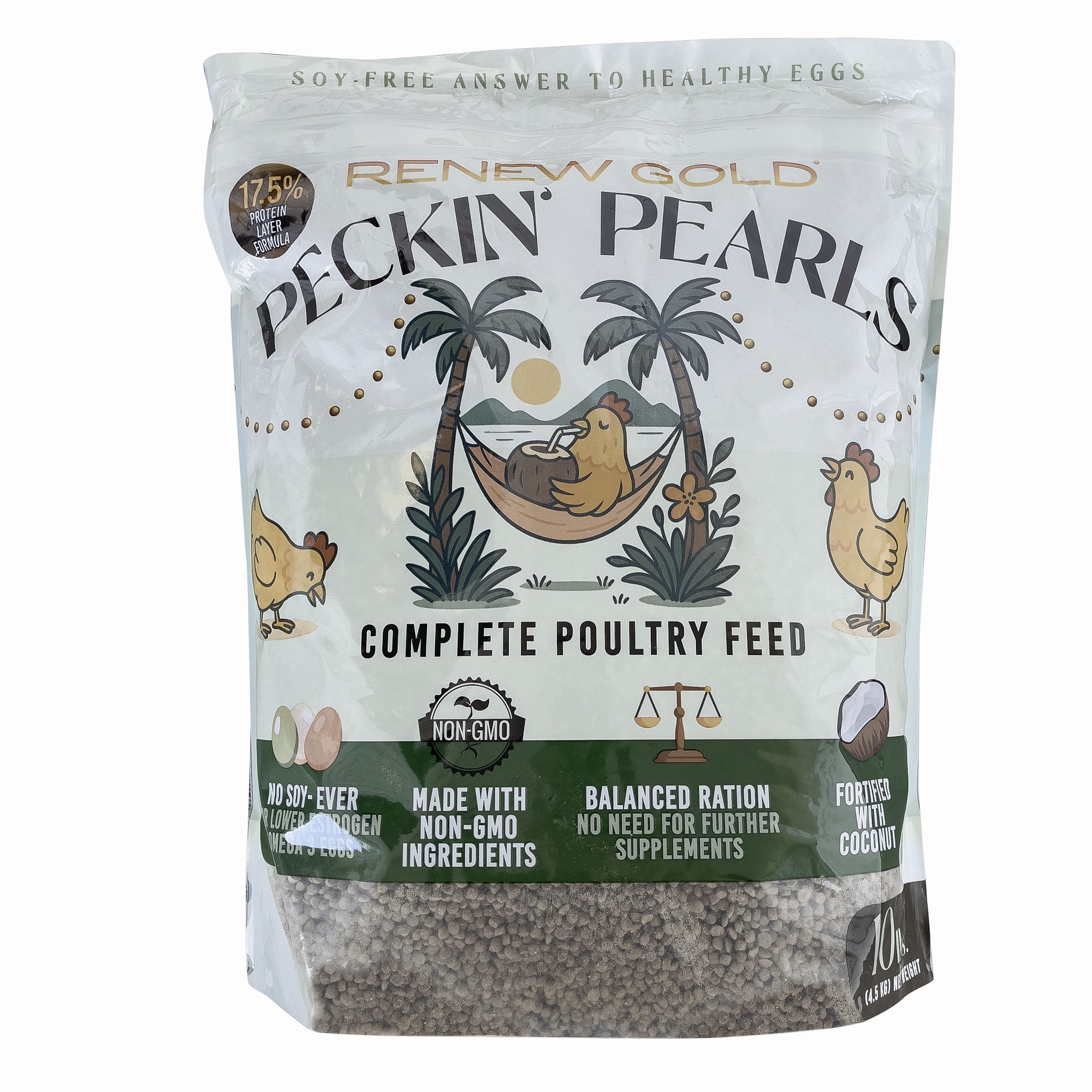 Peckin' Pearls Premium Bird Feed 10 lb. Bag