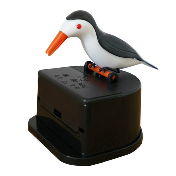 Pecking Toothpick-Case Toothpick Dispenser Funny Portable-Press Type Toothpick Holder Push-Type Toothpick Bird Dispenser