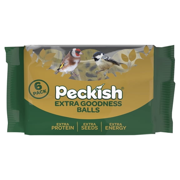Peckish Extra Goodness Balls 6 Pack x 70g, Imported from Britain