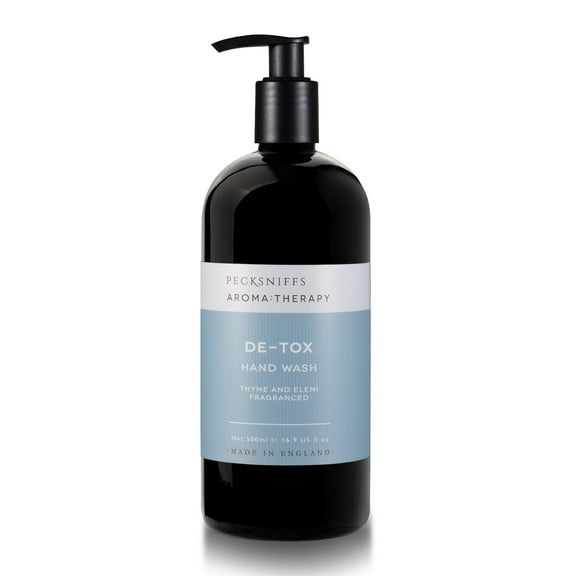 Pecksniff's Aromatherapy De-Tox scented hand wash, 500 ml, 16.9 fl oz